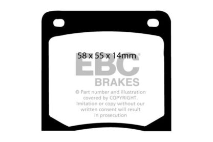 EBC Ultimax bromsbelägg
