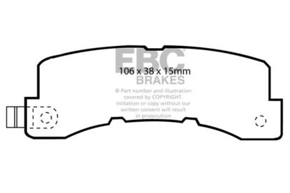 EBC Ultimax bromsbelägg
