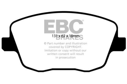 EBC Greenstuff bromsbelägg