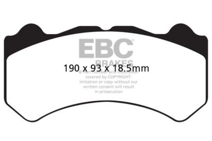 EBC Bluestuff bromsbelägg
