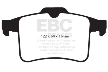 EBC Yellowstuff bromsbelägg