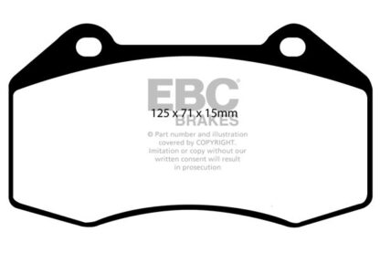 EBC Bluestuff bromsbelägg