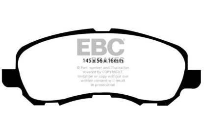 EBC Greenstuff bromsbelägg