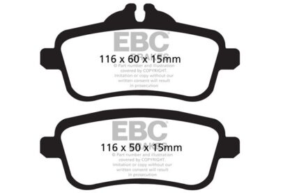 EBC Redstuff bromsbelägg