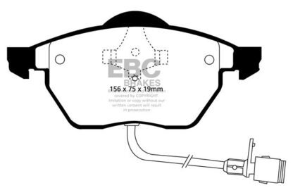 EBC Yellowstuff bromsbelägg