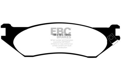EBC Yellowstuff bromsbelägg
