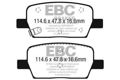 EBC Yellowstuff bromsbelägg