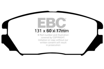 EBC Greenstuff bromsbelägg