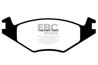 EBC Yellowstuff bromsbelägg