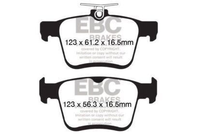 EBC Bluestuff bromsbelägg