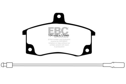 EBC Greenstuff bromsbelägg