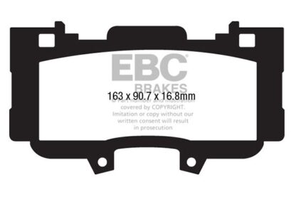 EBC Yellowstuff bromsbelägg