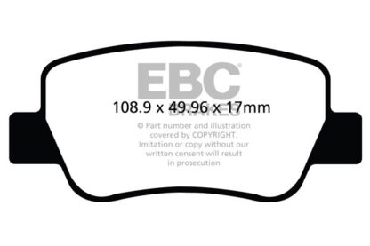 EBC Greenstuff bromsbelägg