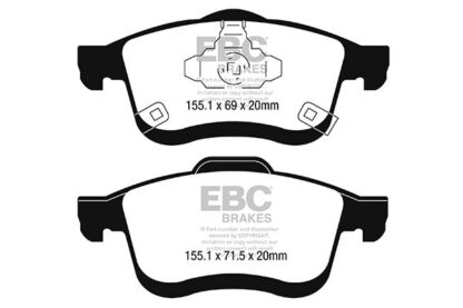 EBC Greenstuff bromsbelägg