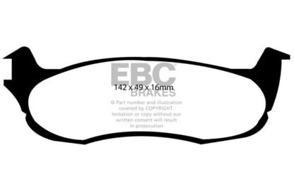 EBC Yellowstuff bromsbelägg