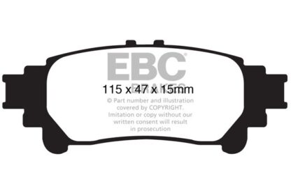 EBC Yellowstuff bromsbelägg