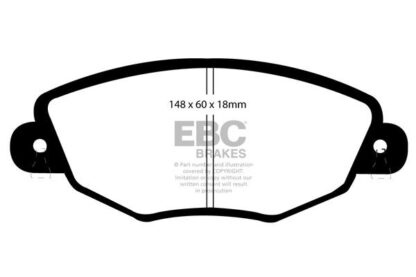 EBC Greenstuff bromsbelägg