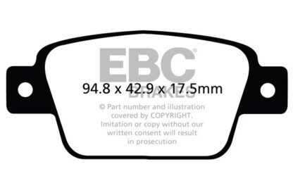 EBC Yellowstuff bromsbelägg