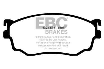 EBC Greenstuff bromsbelägg