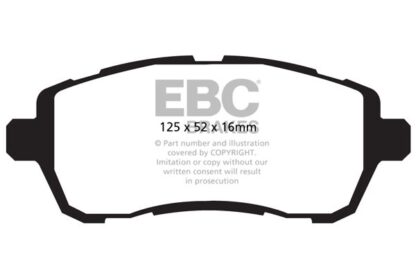 EBC Yellowstuff bromsbelägg