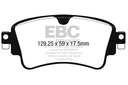 EBC Yellowstuff bromsbelägg