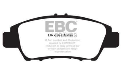 EBC Yellowstuff bromsbelägg