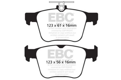 EBC Bluestuff bromsbelägg
