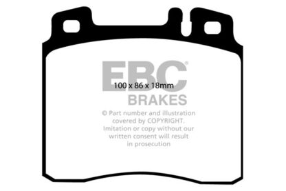 EBC Yellowstuff bromsbelägg