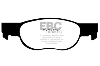 EBC Greenstuff bromsbelägg