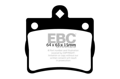 EBC Greenstuff bromsbelägg