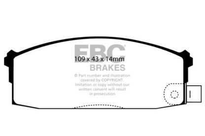 EBC Ultimax bromsbelägg