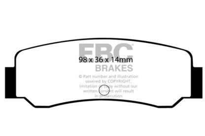 EBC Ultimax bromsbelägg