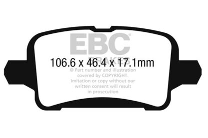 EBC Yellowstuff bromsbelägg