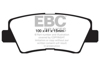 EBC Yellowstuff bromsbelägg