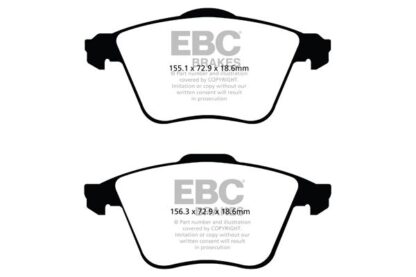 EBC Bluestuff bromsbelägg