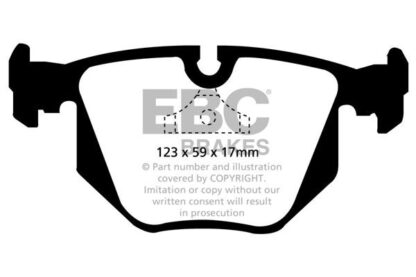 EBC Yellowstuff bromsbelägg