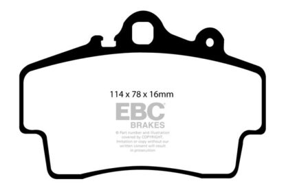 EBC Bluestuff bromsbelägg