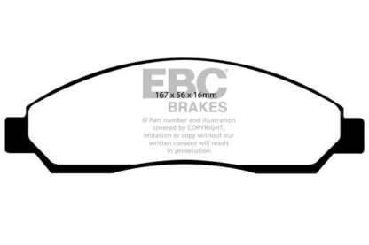 EBC Yellowstuff bromsbelägg