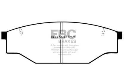 EBC Ultimax bromsbelägg