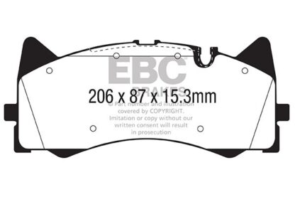 EBC Yellowstuff bromsbelägg