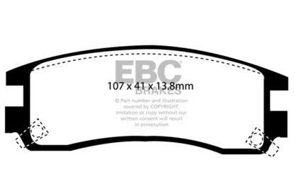 EBC Greenstuff bromsbelägg